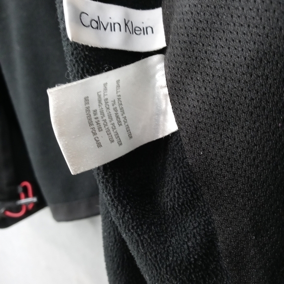 Calvin Klein men's black full zip lined water resi - Picture 7 of 12
